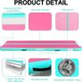 Inflatable Tumble Track Gymnastic Mat 6.6ft 10ft 13ft 16ft 4/8 Inch Thickness Mats with Air Pump for Gym/Yoga/Dance/Water Fun Image 6