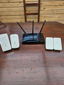 Tplink Ac1750 + 2 X Re300 + Av1300