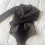 BNWT PrettyLittleThing Black Bodysuit - Size 8 UK Image 2
