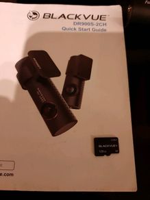 Blackvue front and rear blackvue dashcam