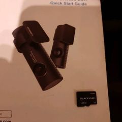 Blackvue front and rear blackvue dashcam