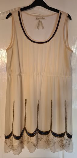 Little Mistress Beaded Detail Dress