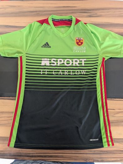 Rare 2018 Carlow IT match worn adult small jersey