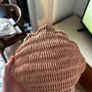 Olli Ella Shell Rattan Purse - Rose Image 4