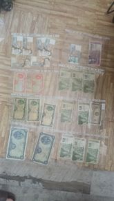 large collection of old Irish notes