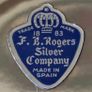 F.B.Rogers Silverware vegetable dish with lid Image 5
