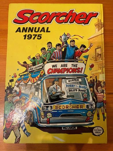 Comic: Scorcher' annual 1975