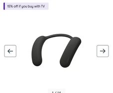 SONY BRAVIA Theatre U - Neckband speaker with Dolby Atmos