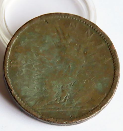 1806 Penny King George III copper coin