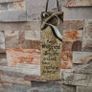 History & Heraldry Hanging Resin Wall Plaque I've Shopped My Life Nothing Wear Image 3