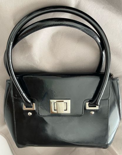 Lk Bennett patent leather bag