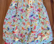 Oilily stunning bird dress age 12 excellent condition!