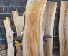 Live Edge Ash Slab