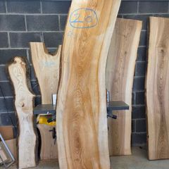 Live Edge Ash Slab