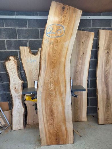 Live Edge Ash Slab