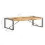 Coffee Table 140x70x40 cm Rough Mango Wood Image 7