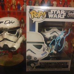 Signed Stormtrooper Funko pop