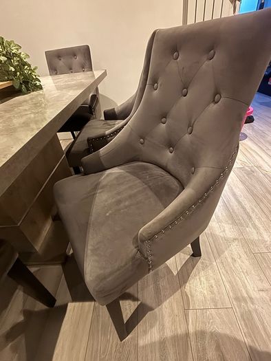 dining table and 6 chairs