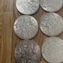 1970's Silver played Celtic design place mats set 6 Image 5