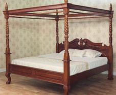 four poster bed