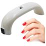 New 9W UV LED Diodes Nail Dryer Lamp Gel Polish Fast Drying Manicure #1249 Image 2