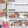 Resin Kit,Resin Kits for Beginners with Alphabet Moulds,Resin,Pigments,Dried Flowers,Gold Foil Flakes,Chunky Glitter,Hand Drill and Accessories for Resin Keyring Making (FREE POSTAGE) Image 3