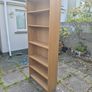 Tall oak-effect bookcase Image 2