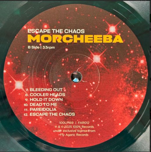 Morcheeba escape the chaos Green Smoke Vinyl LP free viewing