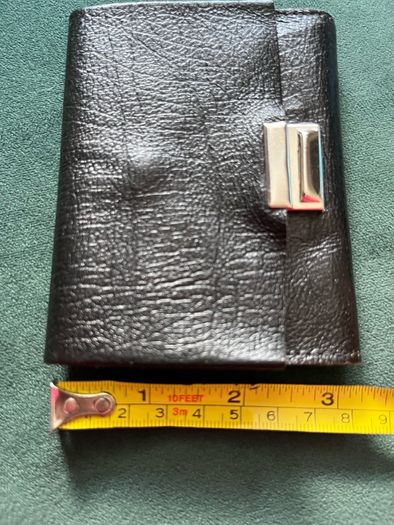 Vintage leather wallet / purse