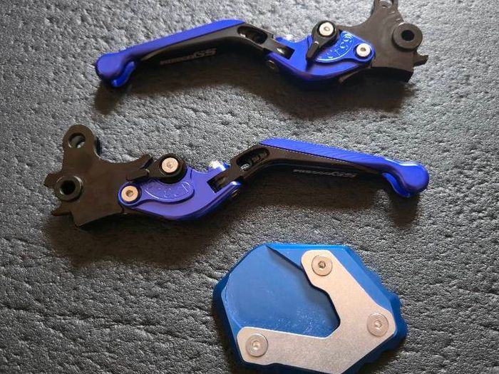 BMW R1200GS foldable levers