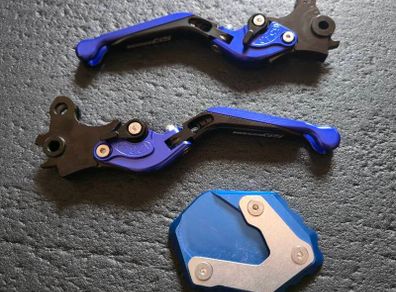 BMW R1200GS foldable levers