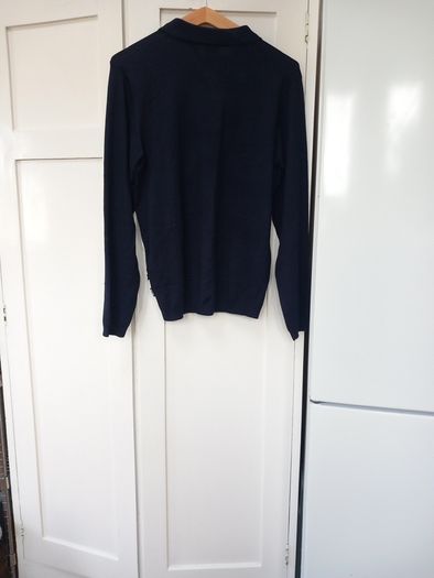 Only & Sons Navy Size M Button Front Sweater New With Tags.