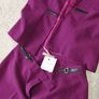 T.V.Z Collection Magenta Plum 2-Piece Trouser Suit Size 38 (UK 10) Image 4