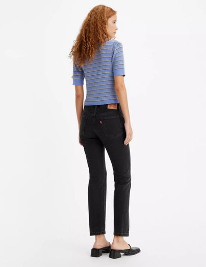 Levis brand new women 501 Crop Jeans, color black , size 26