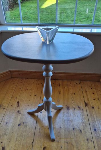 Mid century French mahogany table