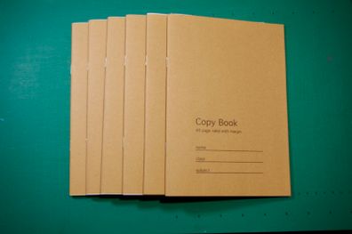Kraft A5 Copybooks (Pack of 6)