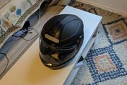 Black helmet