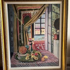 Framed copy of Matisse