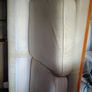 Real Leather Sofa -Cream Image 2