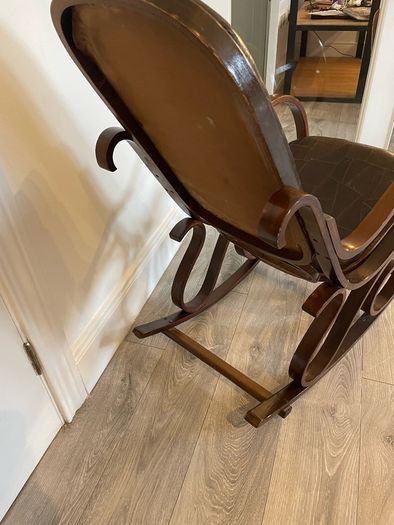 1970s Rocking chair by Luigi Crassevig from Italy