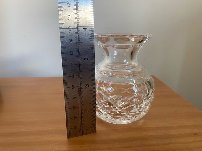 Waterford Crystal Violet Vase Small Irish Ireland Glass