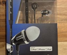 Klipsch S4i with microphone and 3 button remote