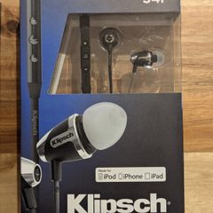 Klipsch S4i with microphone and 3 button remote