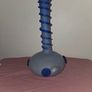 Hand Blown Vintage Glass Vase Image 2