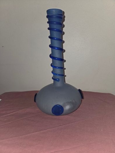 Hand Blown Vintage Glass Vase