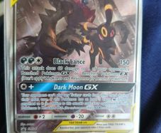 Umbreon and darkrai GX Pokemon Tag team