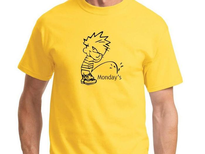 Monday's T-shirt tee top shirt