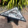 Handmade Irish Mosaic Table made by Irish artists Orla Kaminska & Laura O'Hagen Image 2