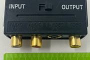 Scart Plug to 3 Phono S-VHS Socket Adaptor (with Left and right audio , S-Video and Video)