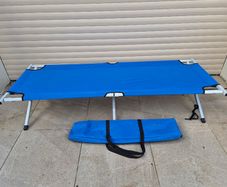 Folding Camping Cot Bed with Carry Bag